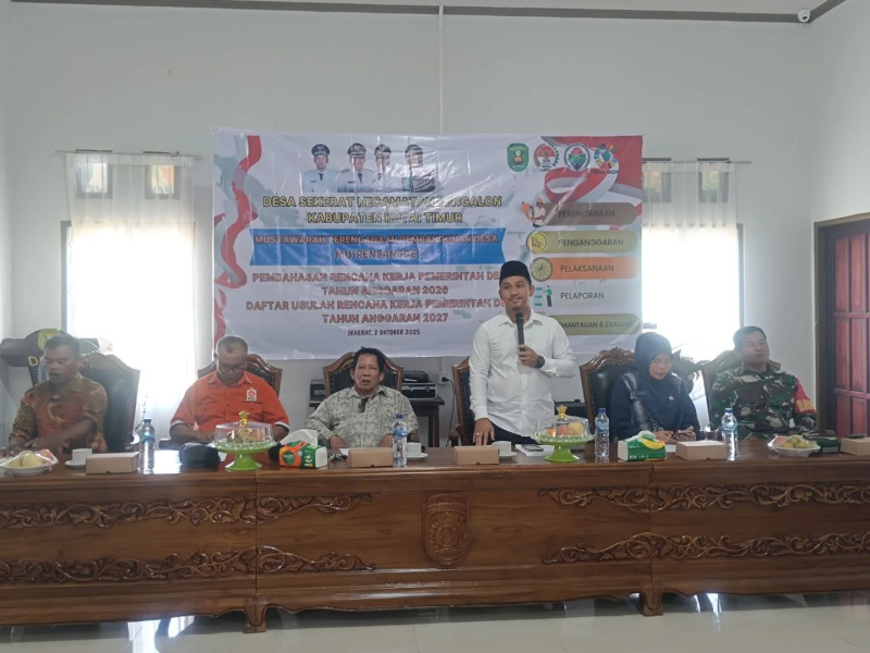 HASIL MUSYAWARAH RENCANA PEMBANGUNAN DESA (MUSREMBANGDES) DESA SEKERAT TAHUN 2025