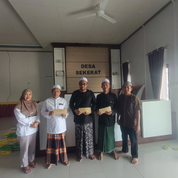 "Serah Terima Pembagian Donasi Ustadz dari CSR  PT KPC Tahun Anggaran 2021" (17 Oktober 2025)