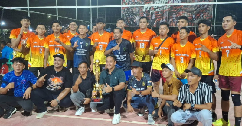 "DATUK WALET (DW) SEKERAT RAIH JUARA I TURNAMEN VOLLY PEMUDA PANCASILA KECAMATAN BENGALON" (17 Oktober 2025)
