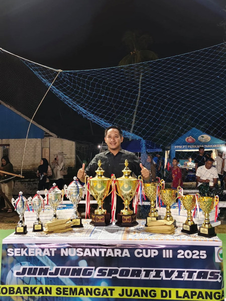 Penutupan Sekerat Nusantara Cup III  Sabtu, 29 November 2025