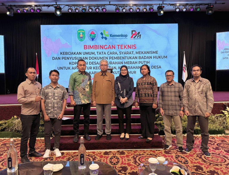 Kegiatan Bimbingan Teknis Percepatan Pembentukan Koperasi Desa Merah Putih