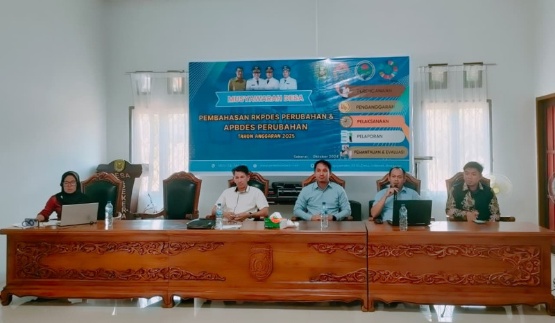 Musyawarah RKPDes & APBDes Perubahan Tahun Anggaran 2025