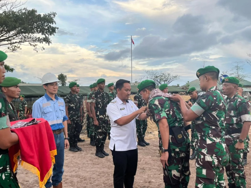 Selamat datang Komandan Brigif TNI AD 32/Mangkalihat, Kolonel Infanteri Agussalim Tuo, S.H., M.IP