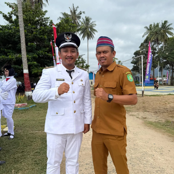 Pemerintah Desa Sekerat Bersama BPD ikut memeriahkan HUT RI yang ke 80.