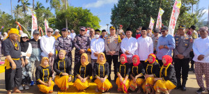 Penguluran Perahu Naga Dalam Rangka Festival Sekerat Nusantara IV Tahun 2025