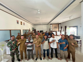 Pemilihan Pengurus Kelompok Tani Tirta Jaya Mampang,Desa Sekerat.