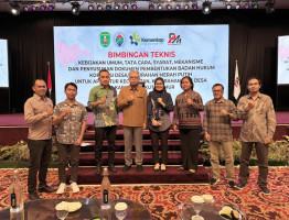 Kegiatan Bimbingan Teknis Percepatan Pembentukan Koperasi Desa Merah Putih